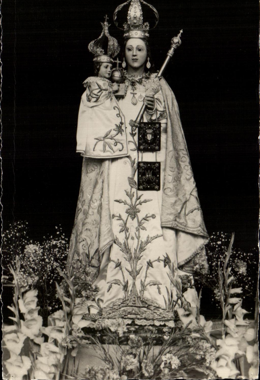 CPA Notre Dame De Laghet el Madonna