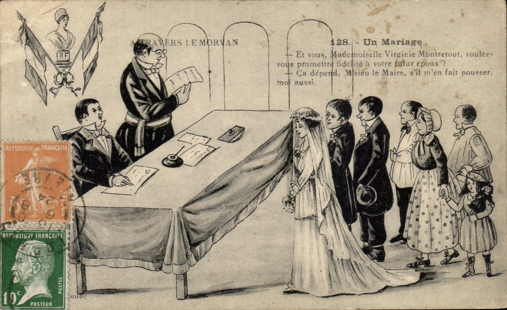 CPA Through Morvan a Marriage And you Miss Virginia Montretout arch wedding