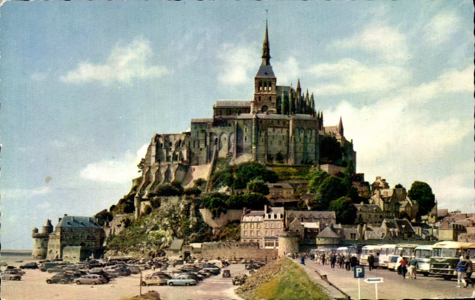CPA Mont Saint Michel the Southern Frontage