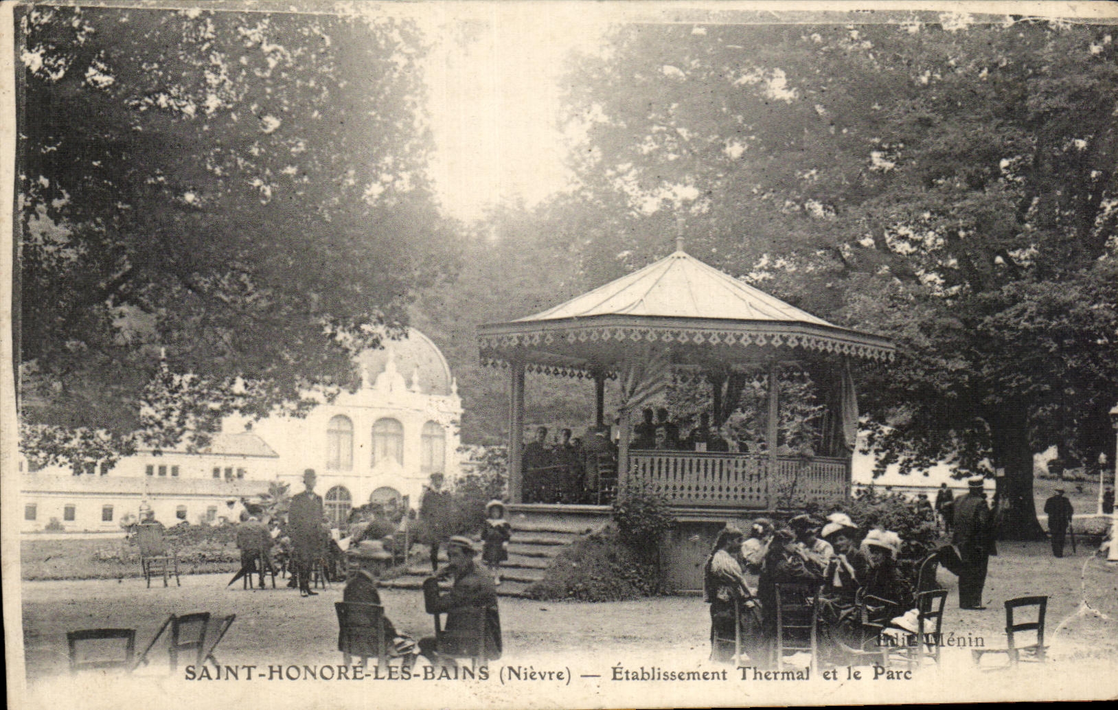 CPA Saint Les Bains Honors Hydropathic establishment and the Park