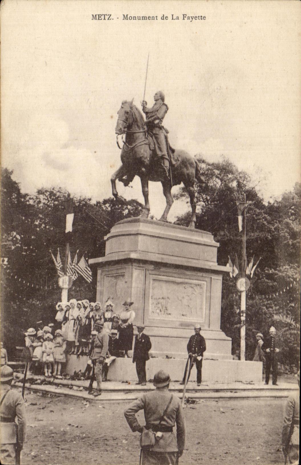 Monumento de CPA Metz de Fayette