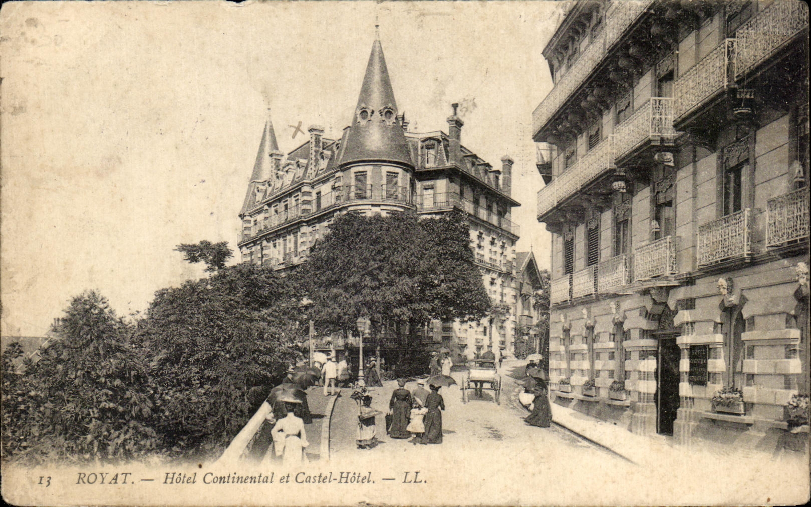 CPA Royat Continental Hotel and Manor house Hotel