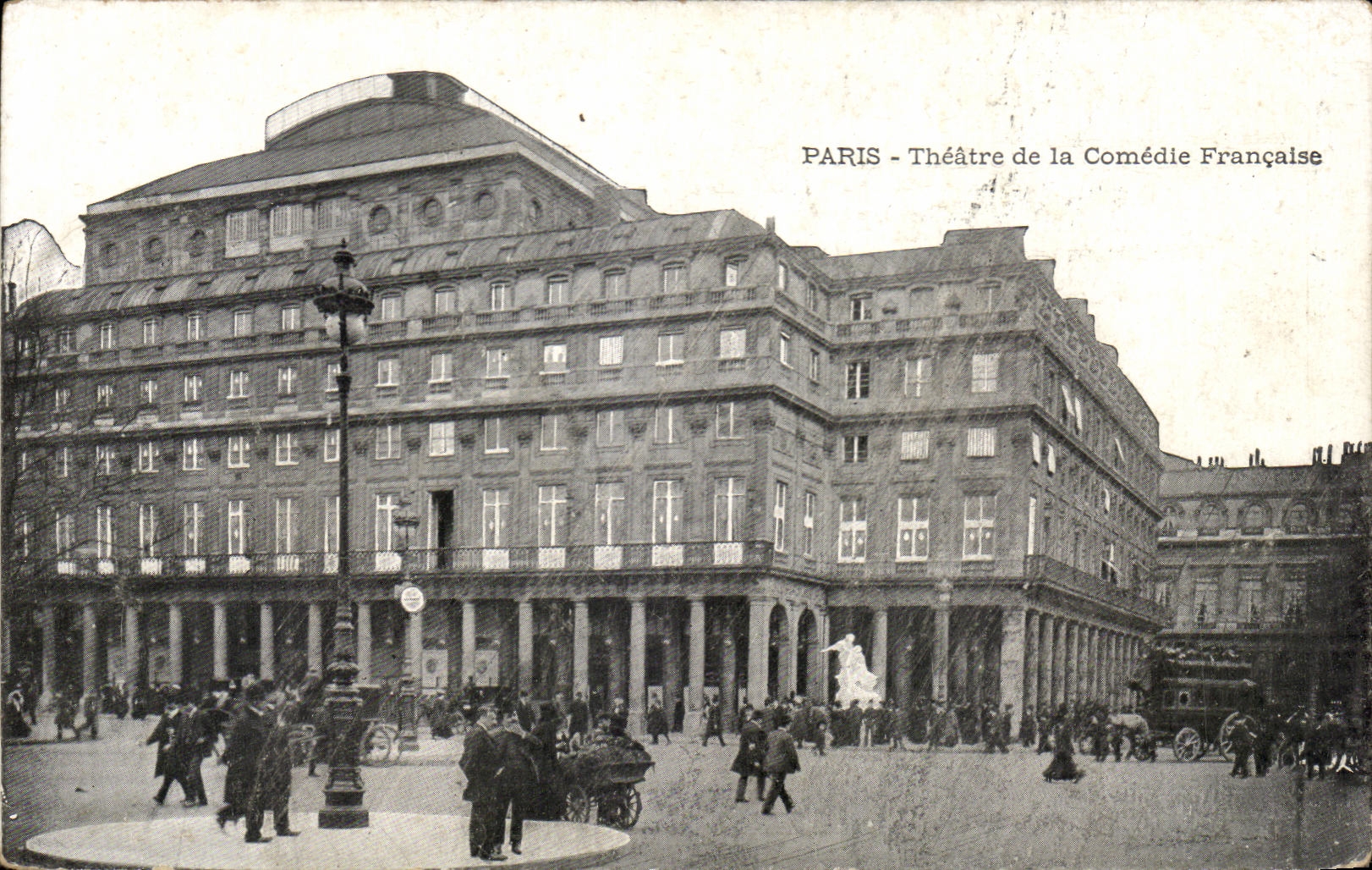 CPA Paris Theater of Comedle Frenchwoman