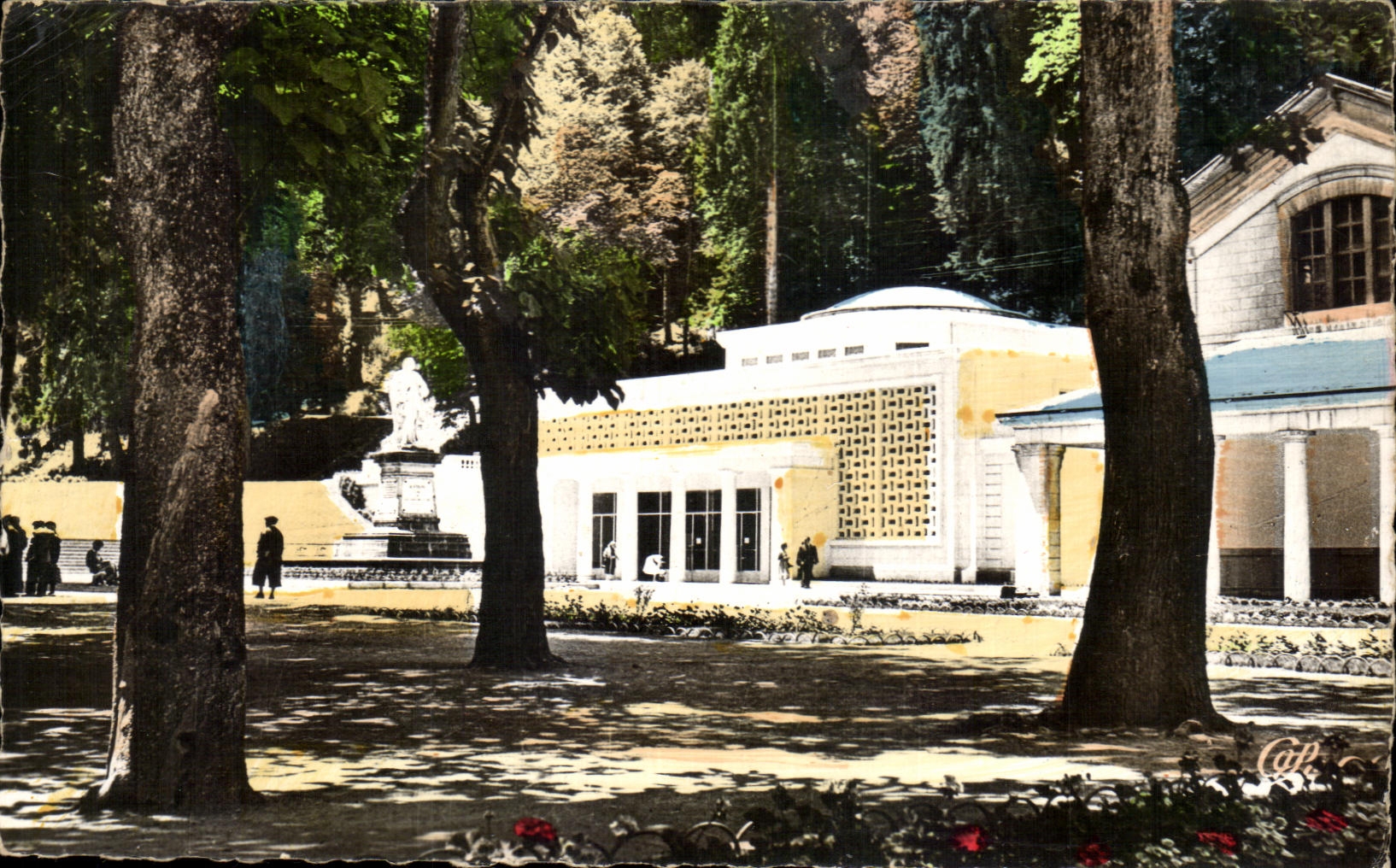 CPA Luchon Seen towards the House of Prince Imperial