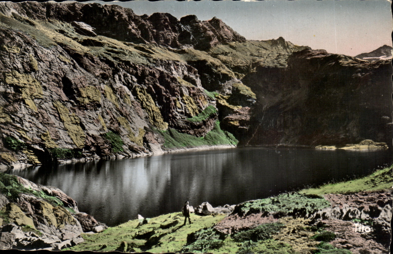 CPA Valley Of Luchon Lake Caillaouas