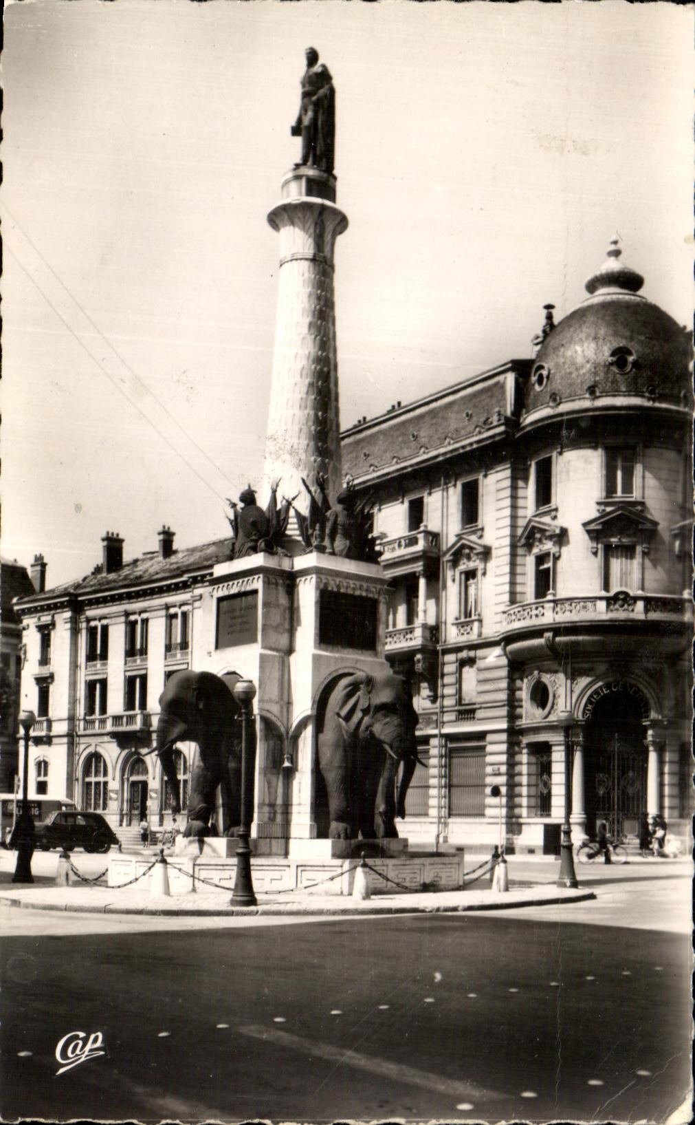 CPA Chambery La Fontaine des Elephants Sappey