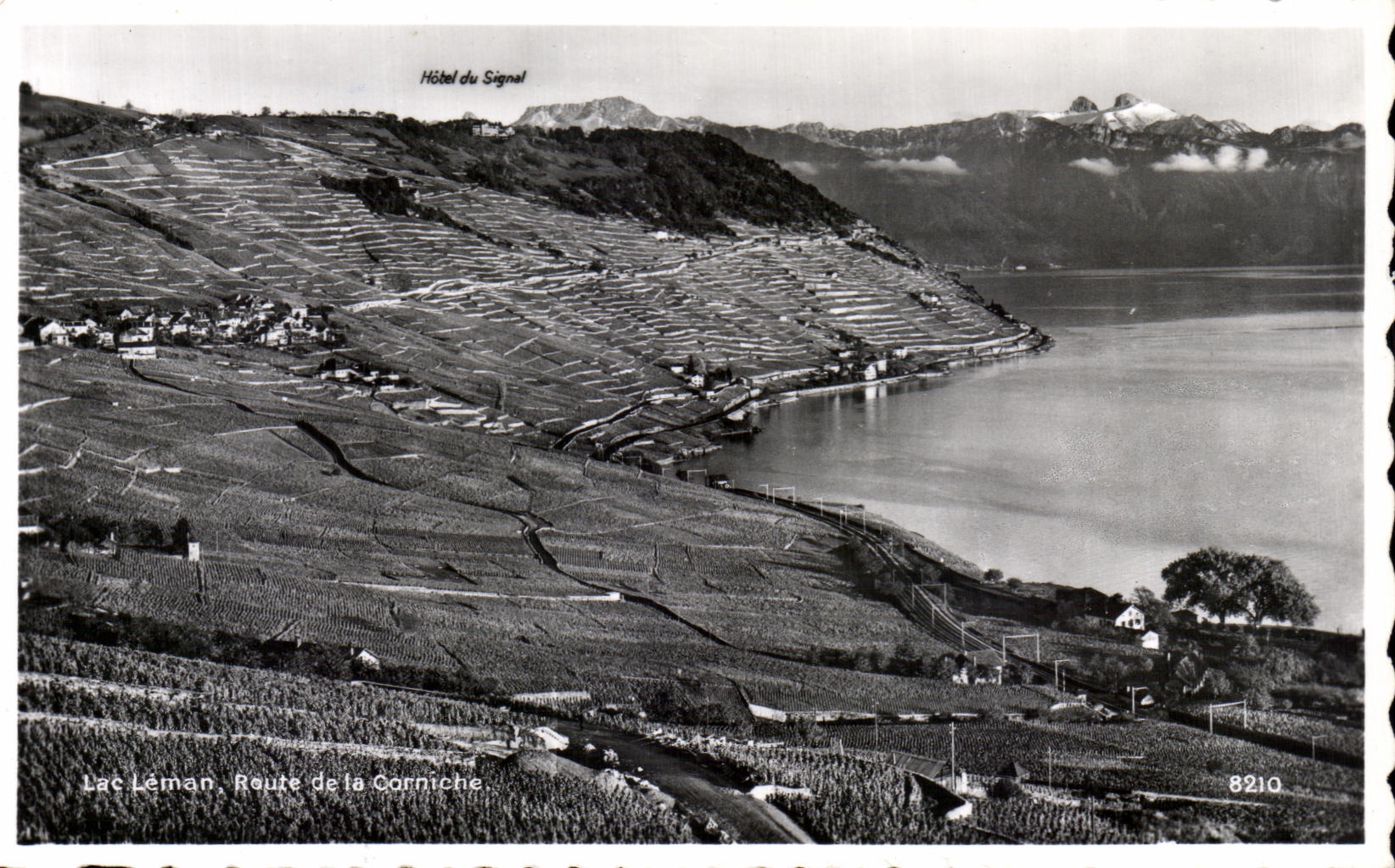 CPA Lake Leman Reute of the Cornice