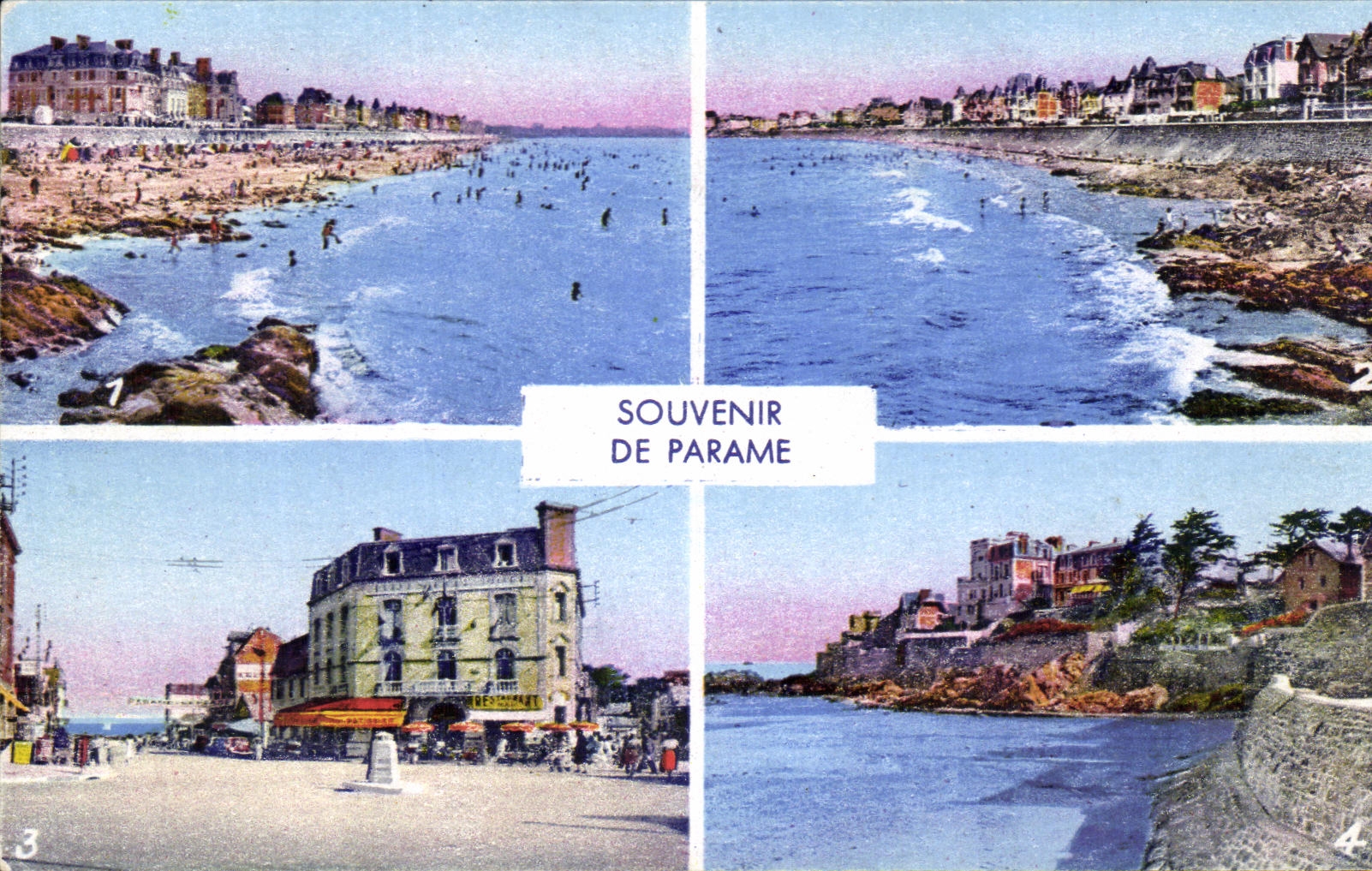 CPA Souvenir De Parame