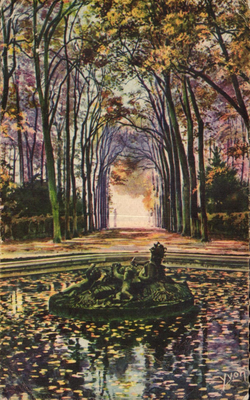 CPA Splendeurs Et Charmes De Versailles Les jardins Bassin de ceres Allee de l ete