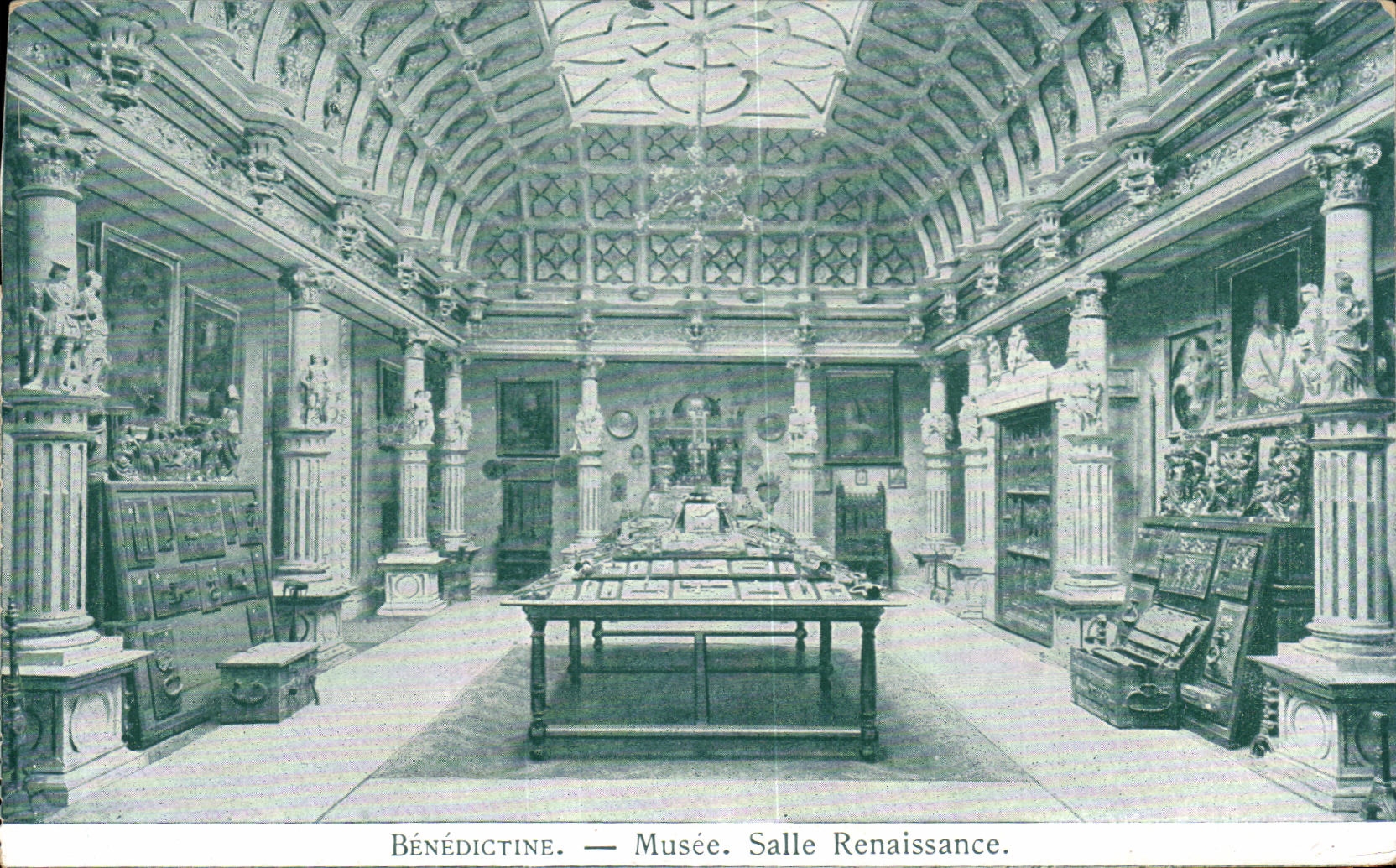 CPA Benedictine Museum Room Renaissance