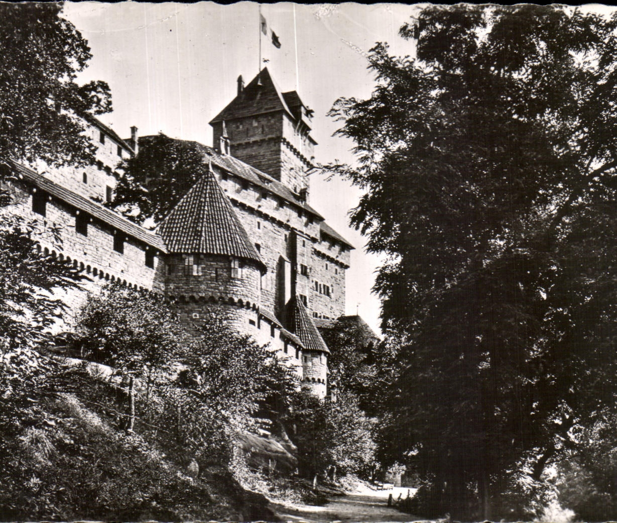 CPA High Koenigsbourg Entrance