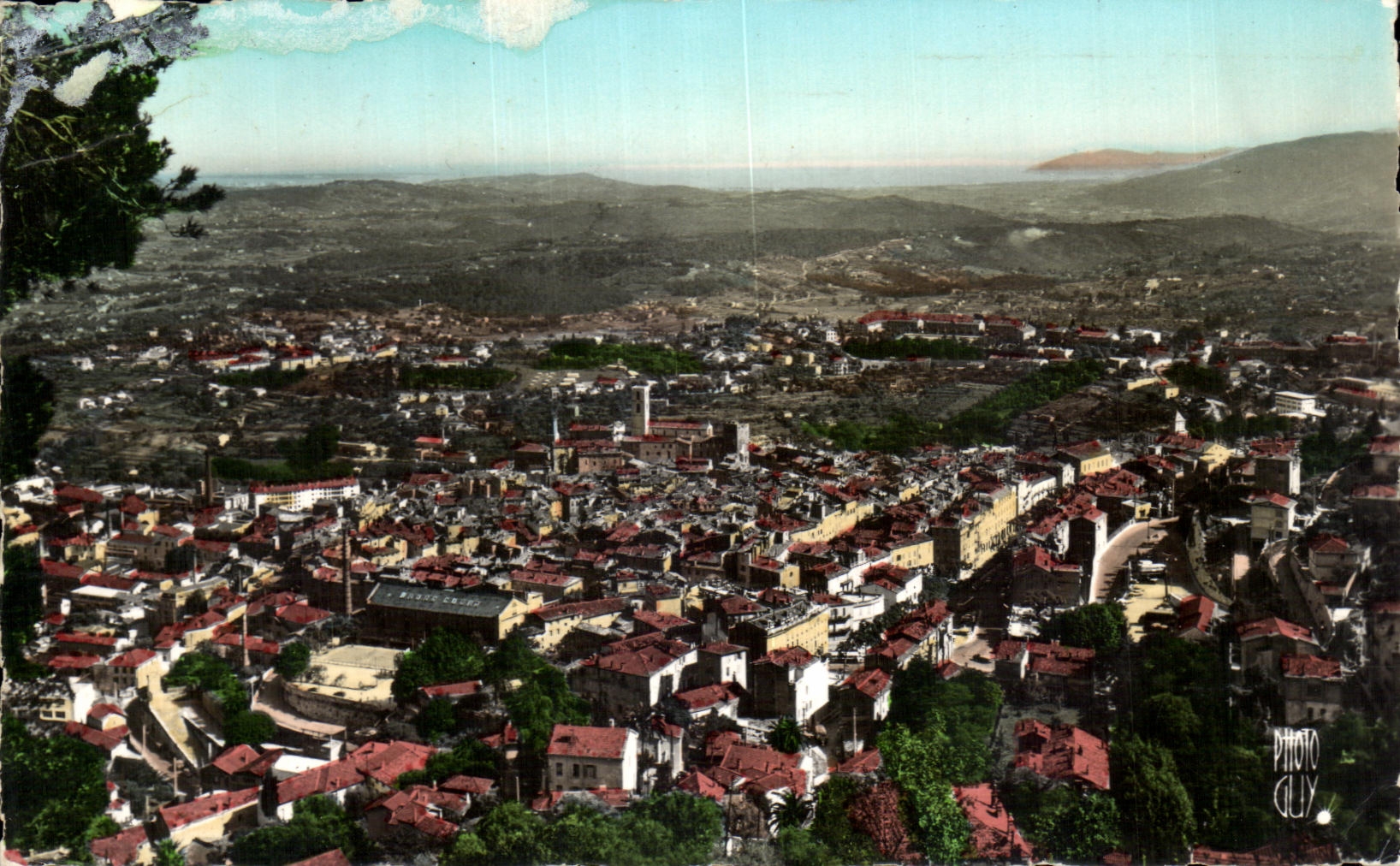 La opinion de CPA dimensiona graso azul en el laville Goife las islas de Lerrins Goife de Nopoule