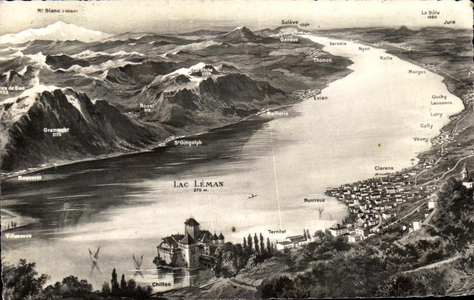 CPA Geneva Swiss Lake Leman