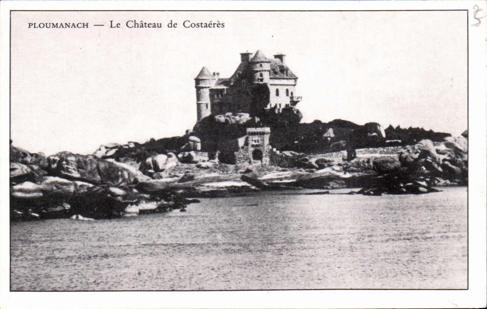 REPRO Ploumanach Le Chateau de Costaeres