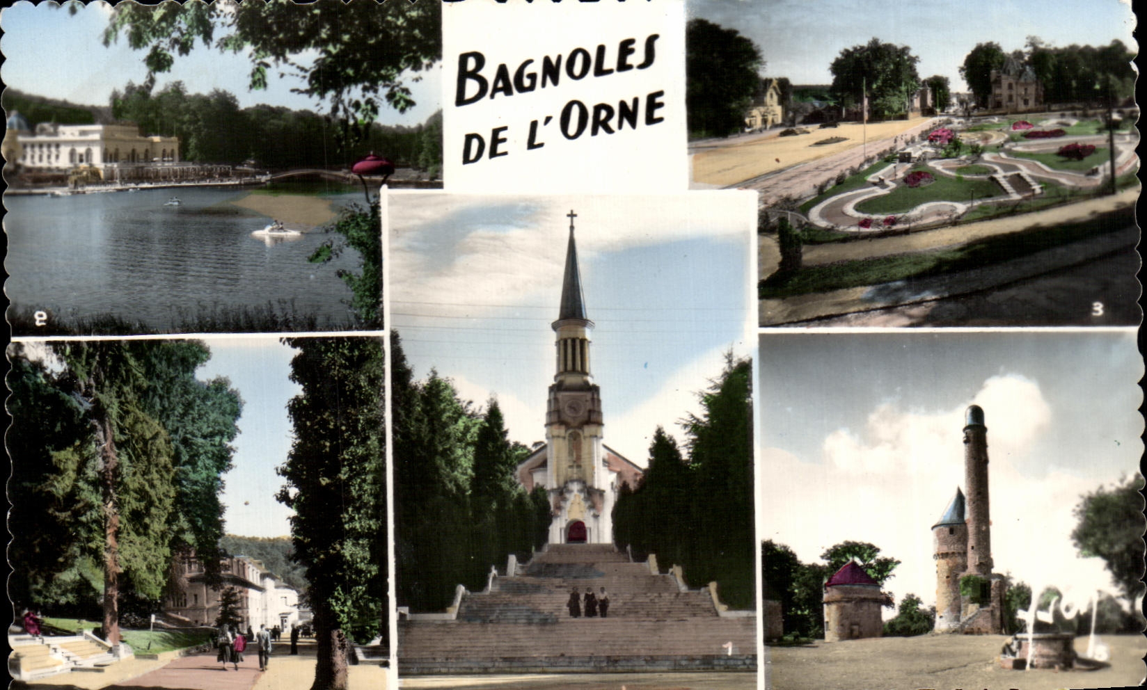 CPA Bagnoles of Orne