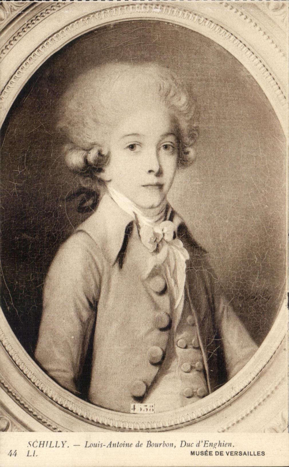 CPA Schilly Louis Antoine de Bourbon Duc d Enghien Musee de Versailles
