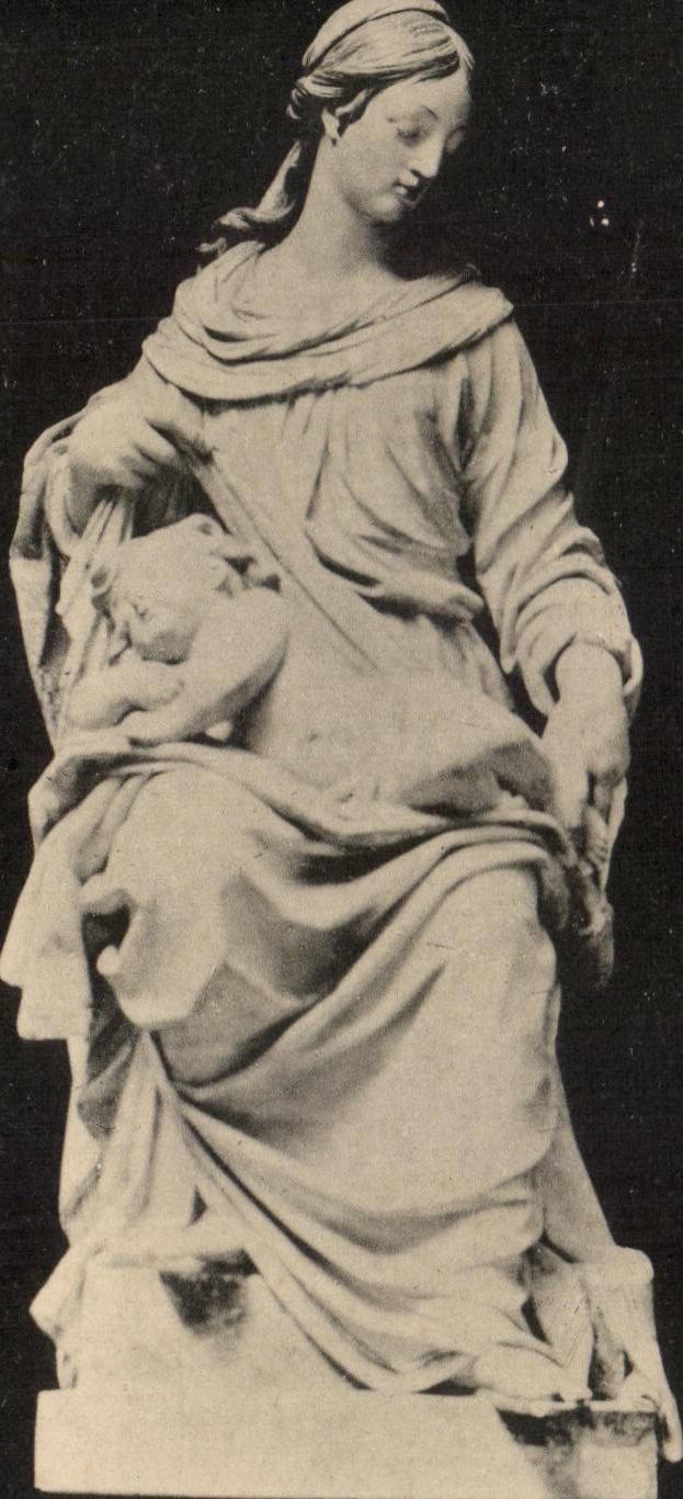 Maternidad de la escultura de CPA