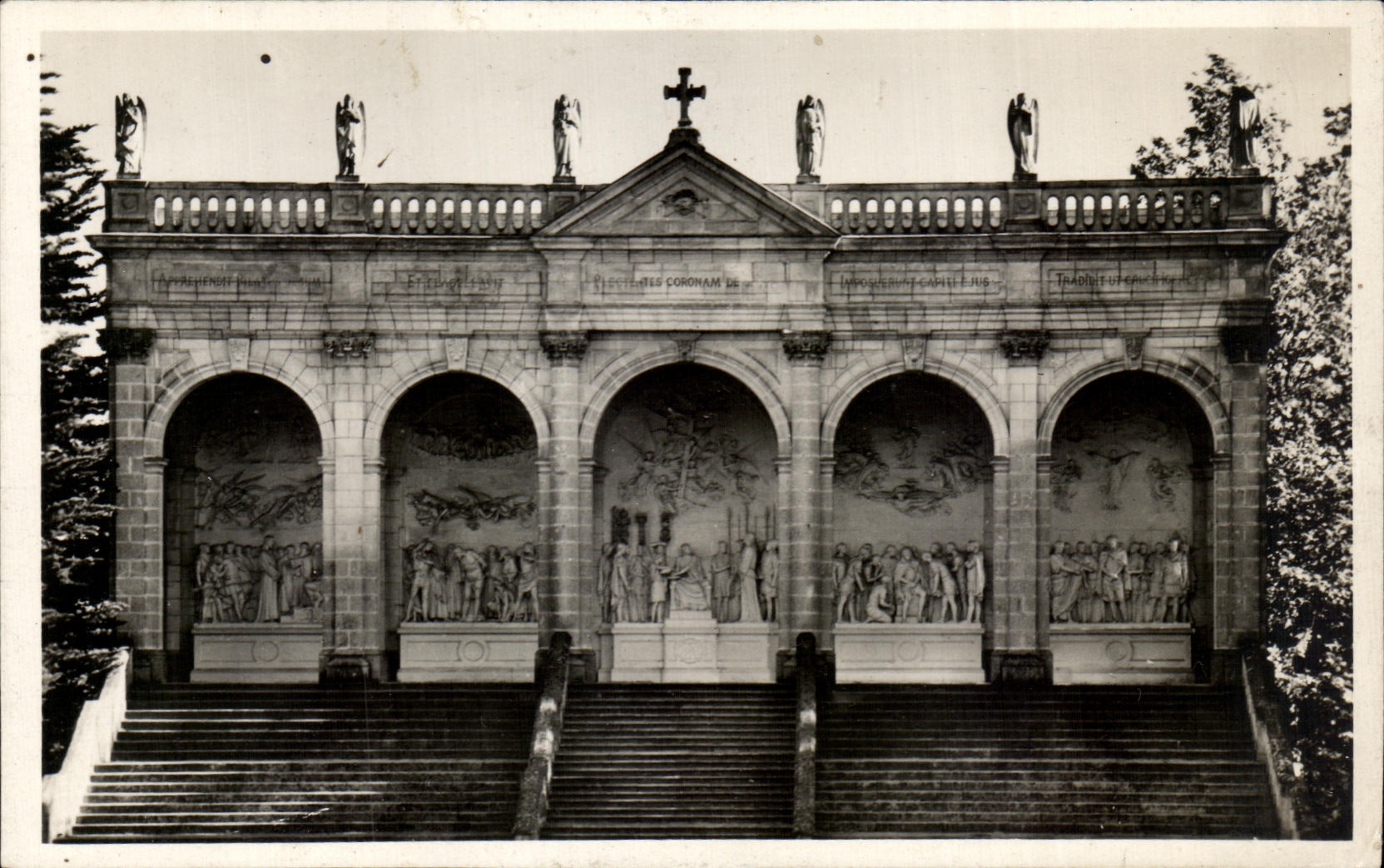 CPA Calvaire of Pontchateau the Way of the Cross Anger Station La Scala Jesus east condemns died