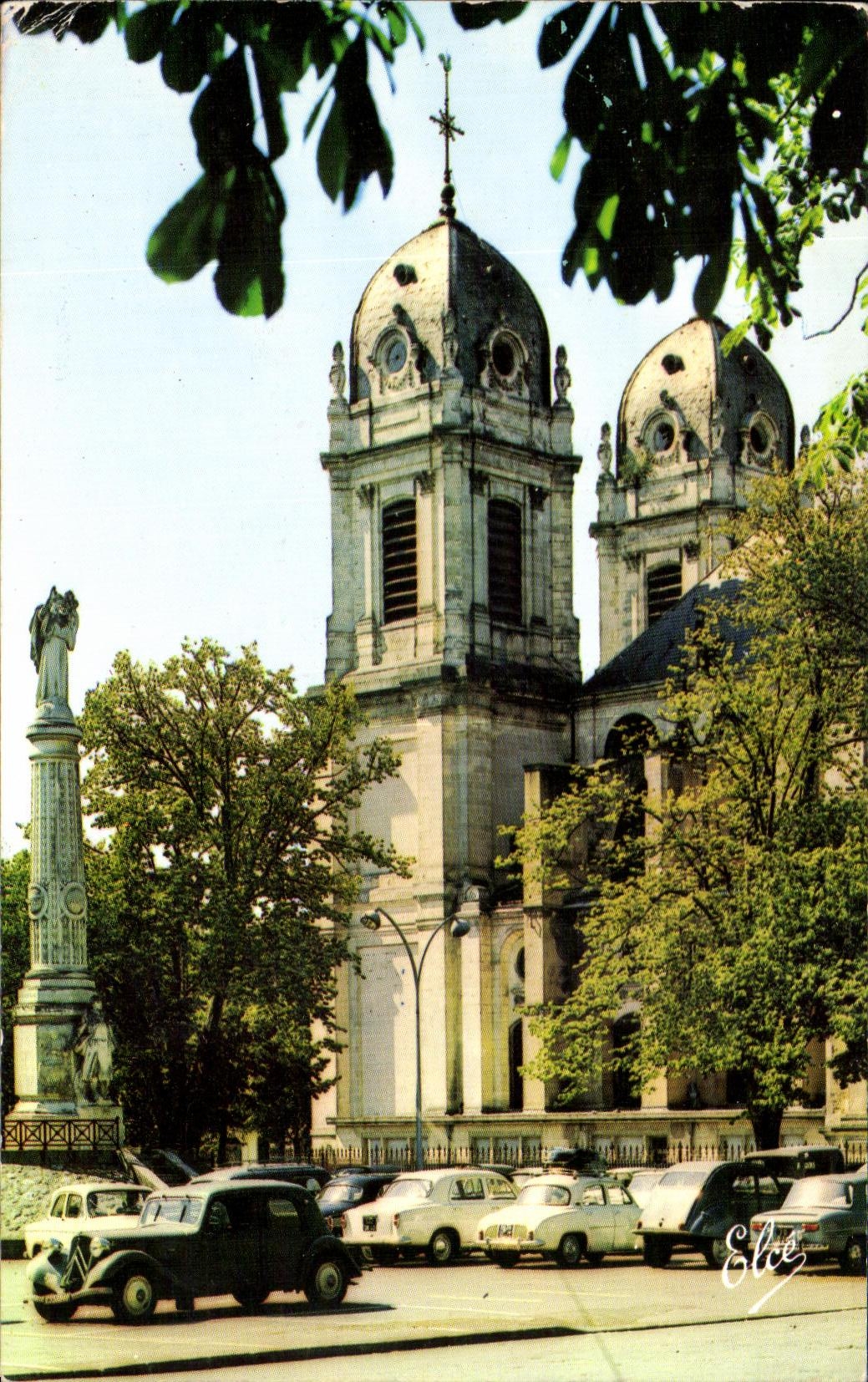 CPSM Dax la catedral hermosa con sus dos viajes