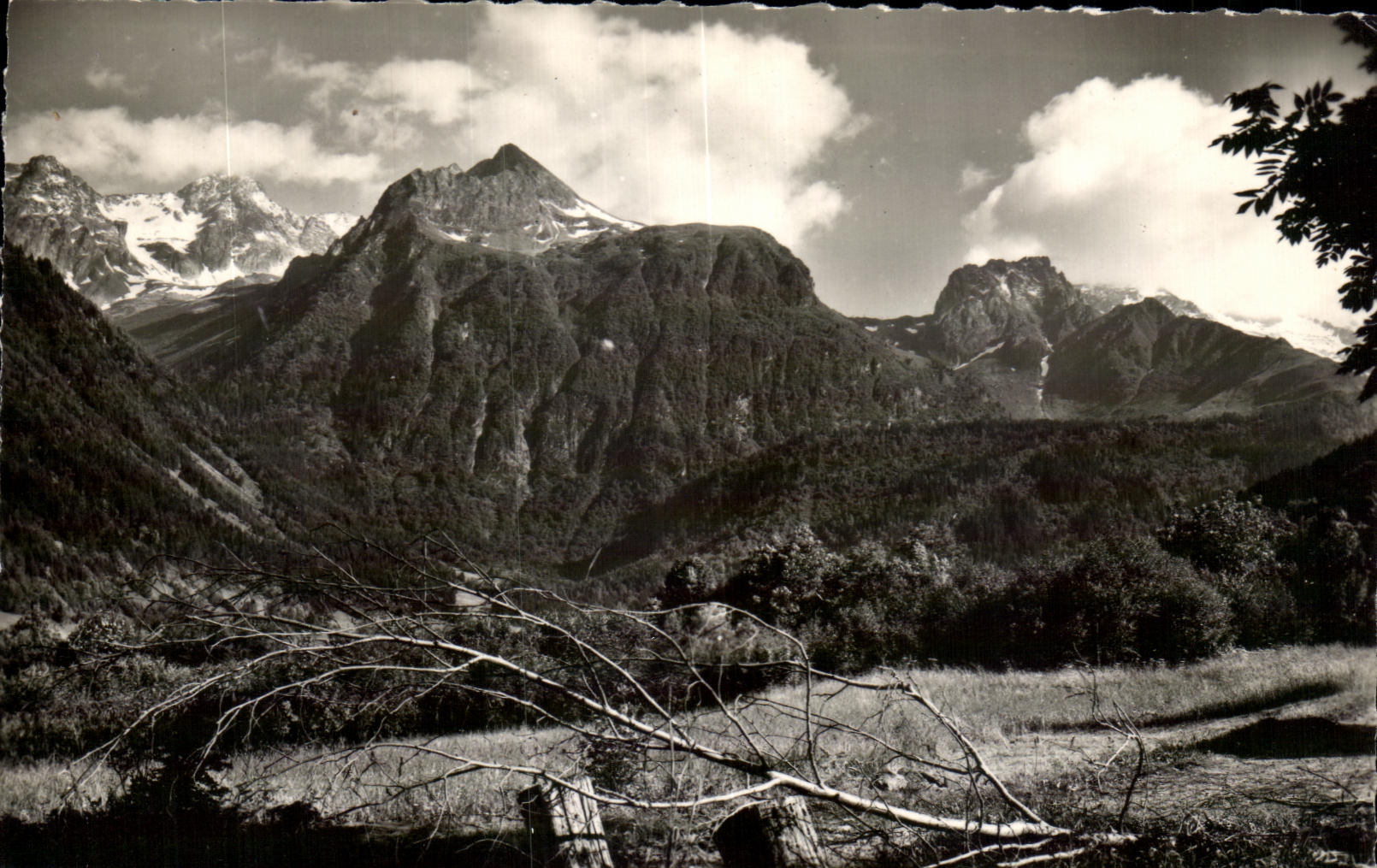 CPA Allevard Les Bains Valley from High Breda and the Seven Laux