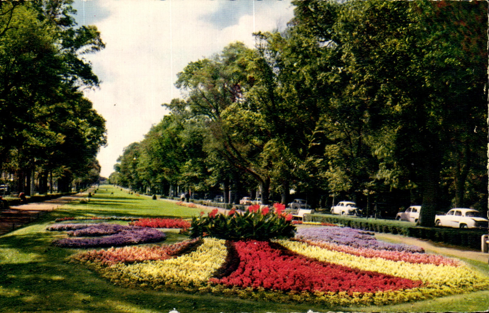 CPA La Rochelle Allee of the Mall