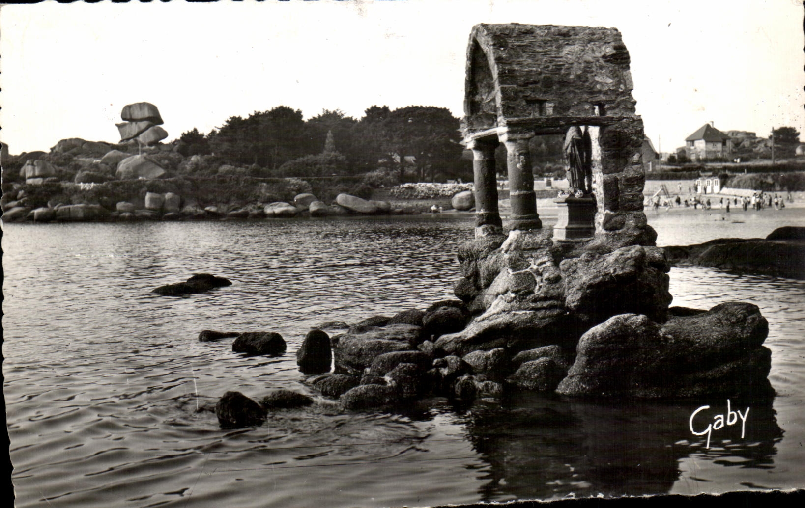 CPA Ploumanac h en Perros L Oraioire Saint Guirec Patron des 