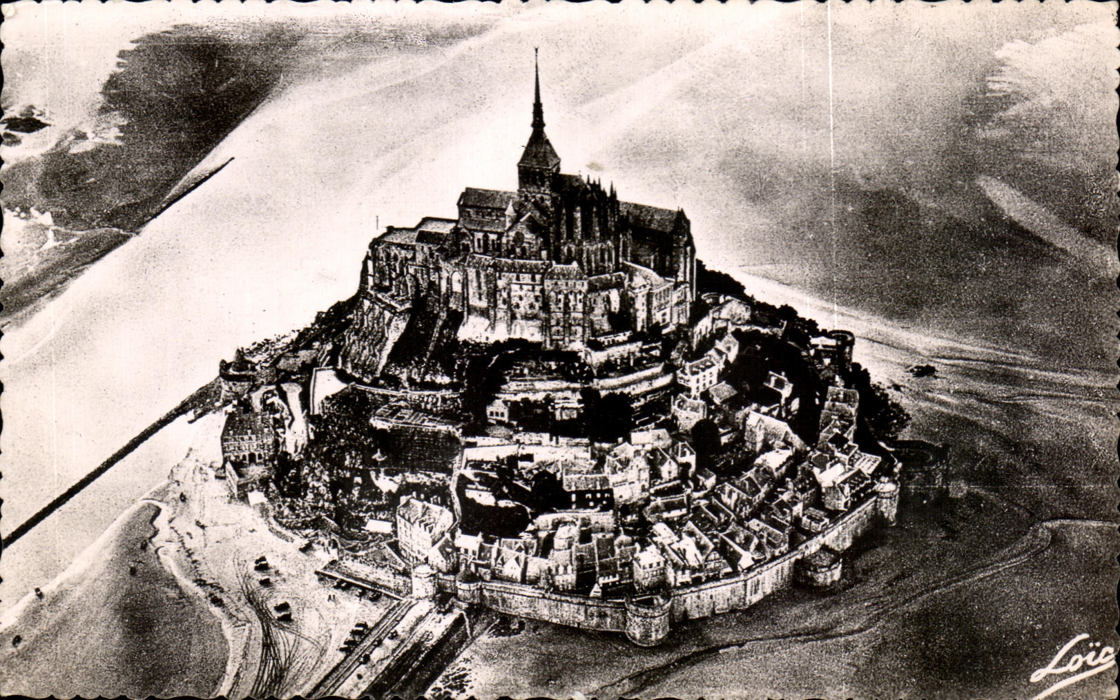 CPA Cote D Emeraude Le Mont Saint Michel Vue panoramoque