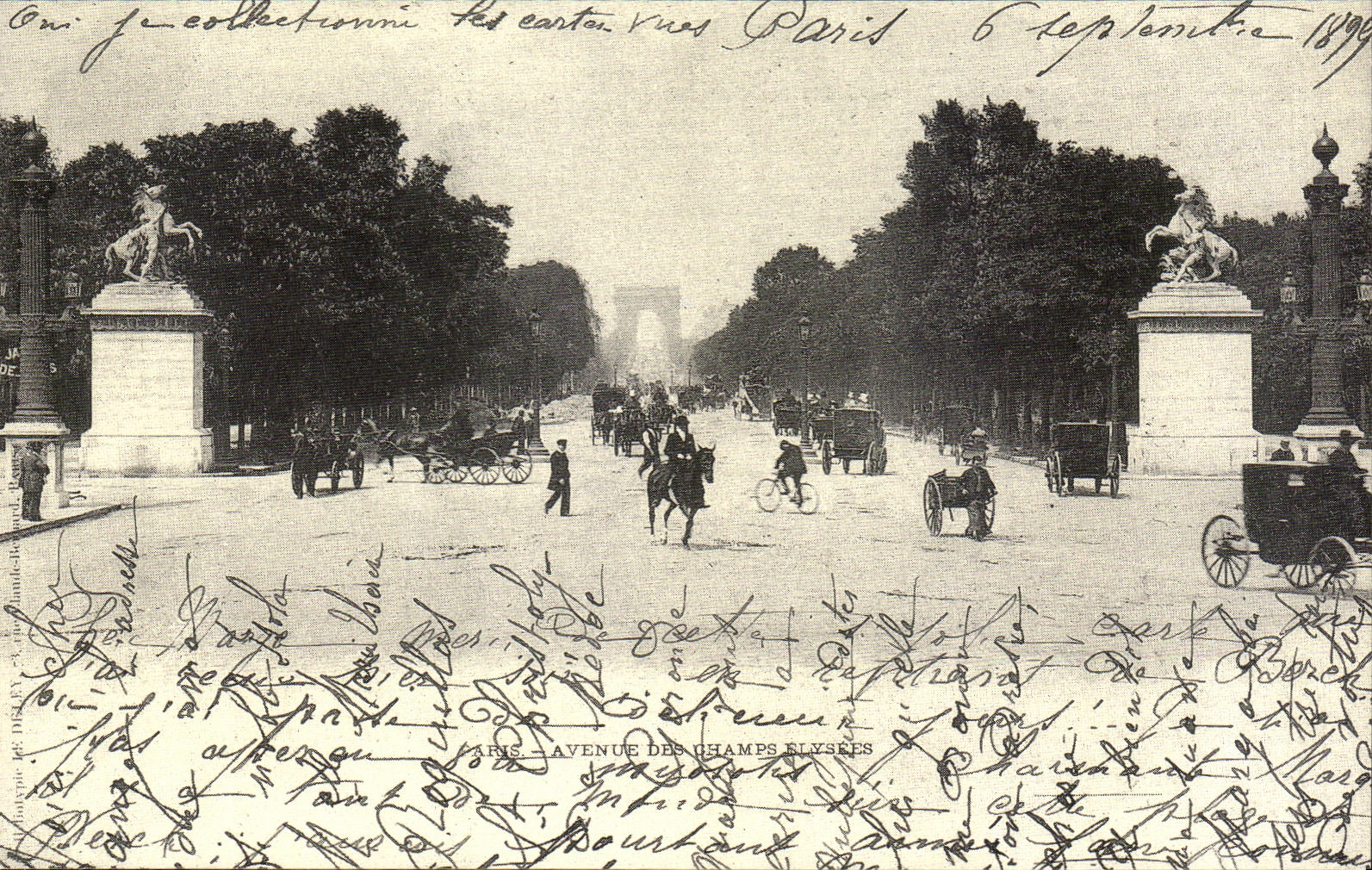 REPRO Paris Avenue Of the Champs Elysees