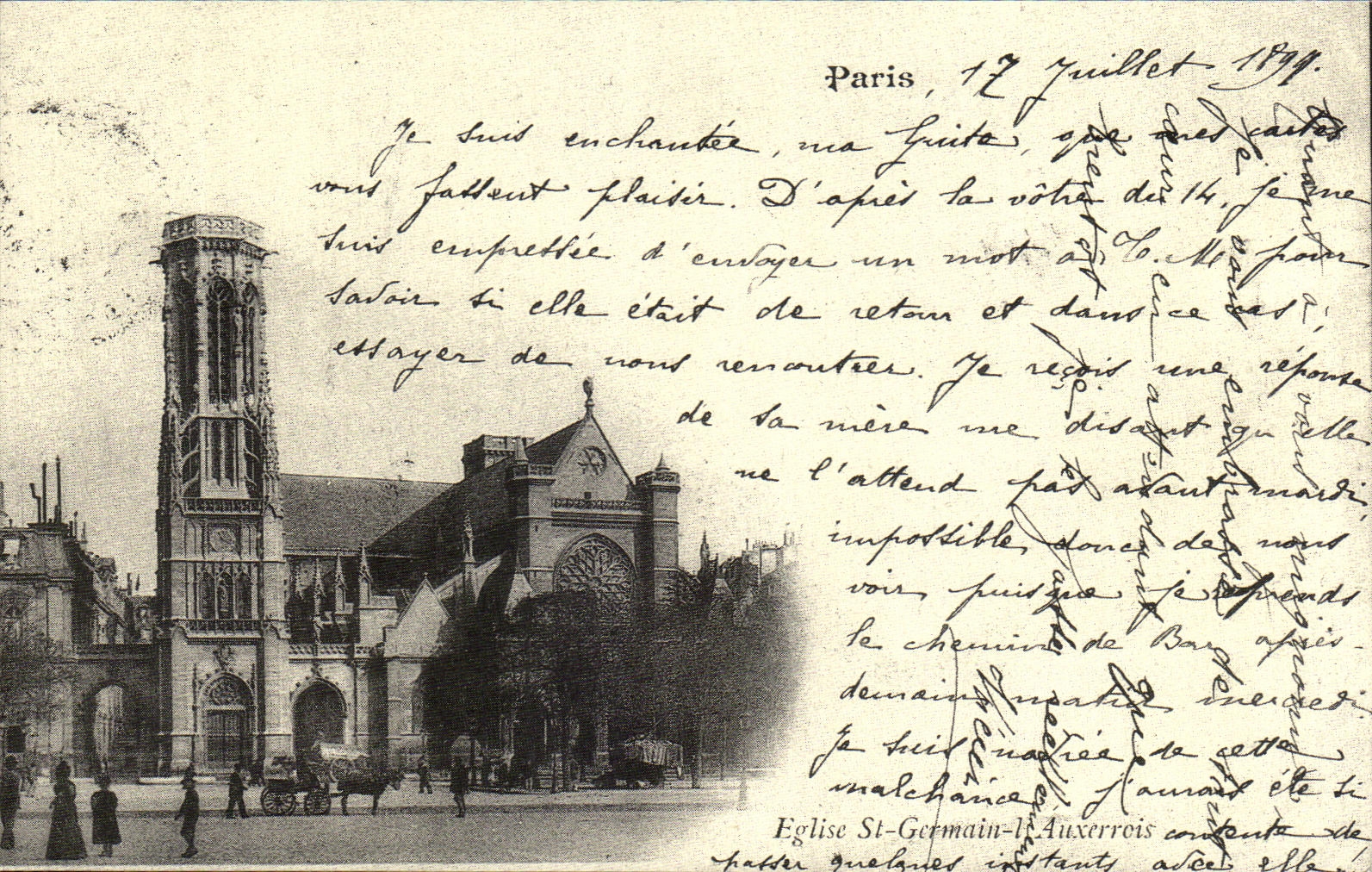 REPRO Paris Eglise St Germain Ie Auxerrois