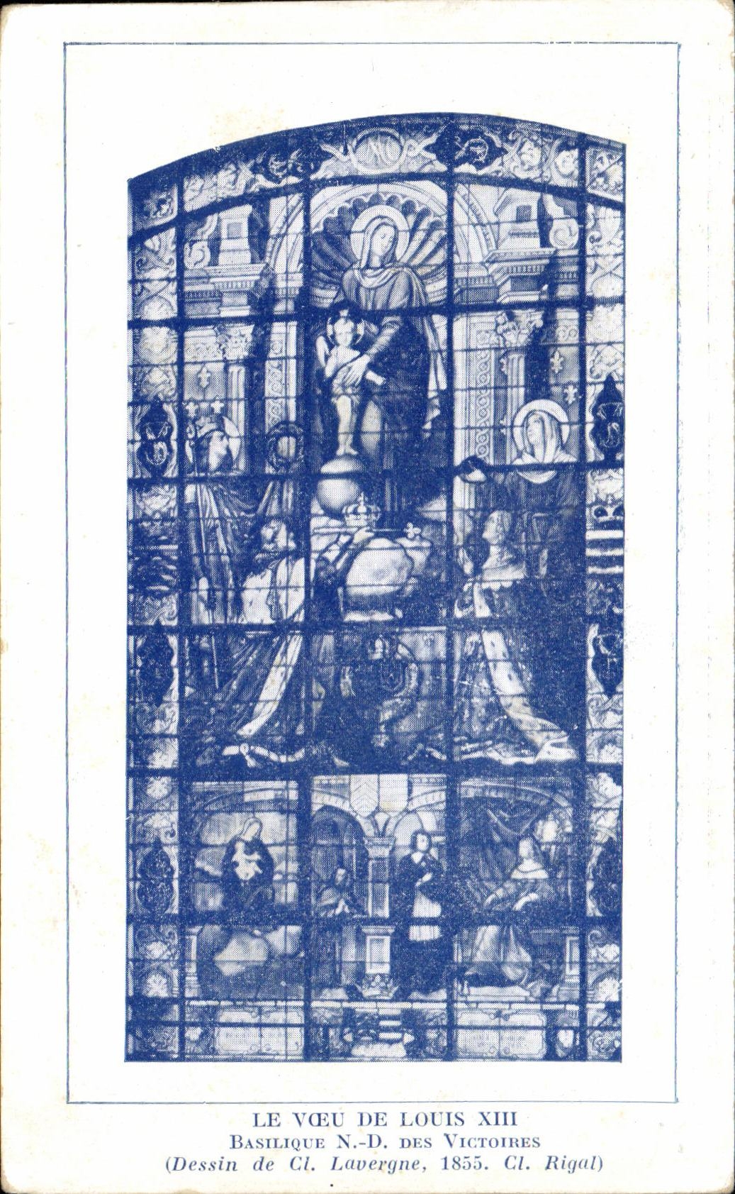 CPA Le Voeu De Louis XIII Basilique N D Victoires Paris