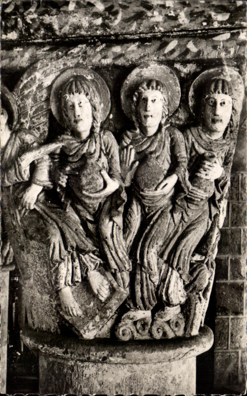 CPA Saint Nectary Capital of Resurrection Saintes Women with the Tomb of Christ