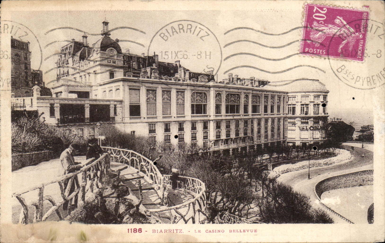 CPA Biarritz Le Casino bellevue