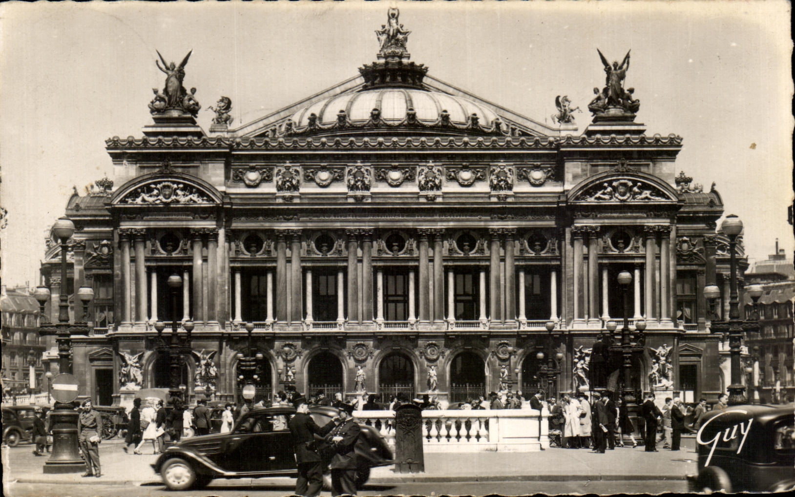 CPA Paris And Its Wonders Theater of Opera
