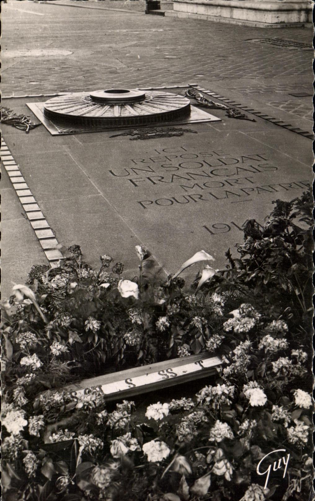 CPA Paris y sus maravillas bajan de los triunfos mAs de I Etoile del arco I del soldado desconocido debajo