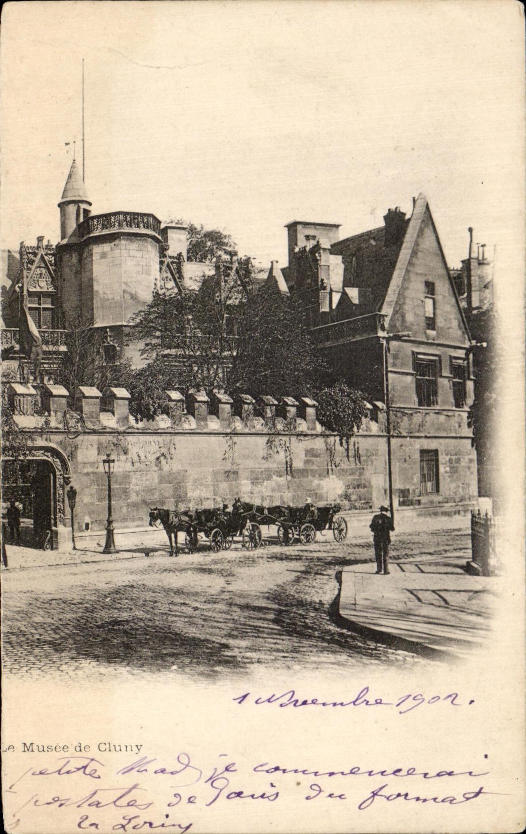 CPA Musee de Cluny Paris 