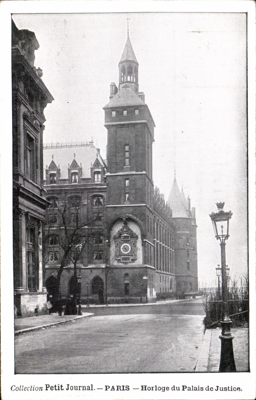 CPA Petit Journal Paris Horloge du Palais de Justice
