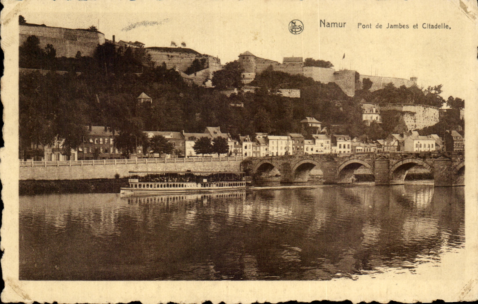CPA Namur Pont de Jambes et Citadelle