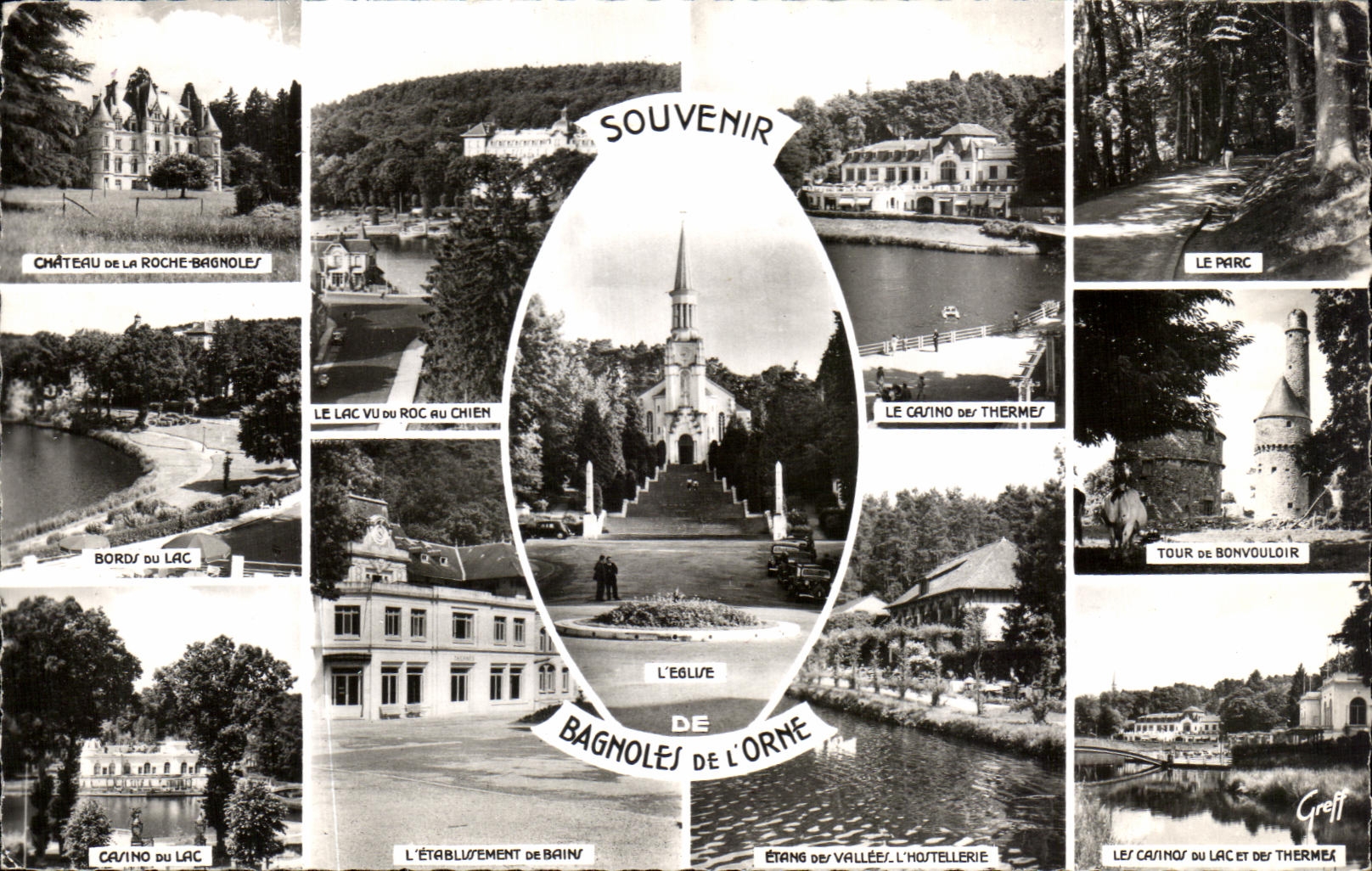 CPA Souvenir Bagnoles de l Orne