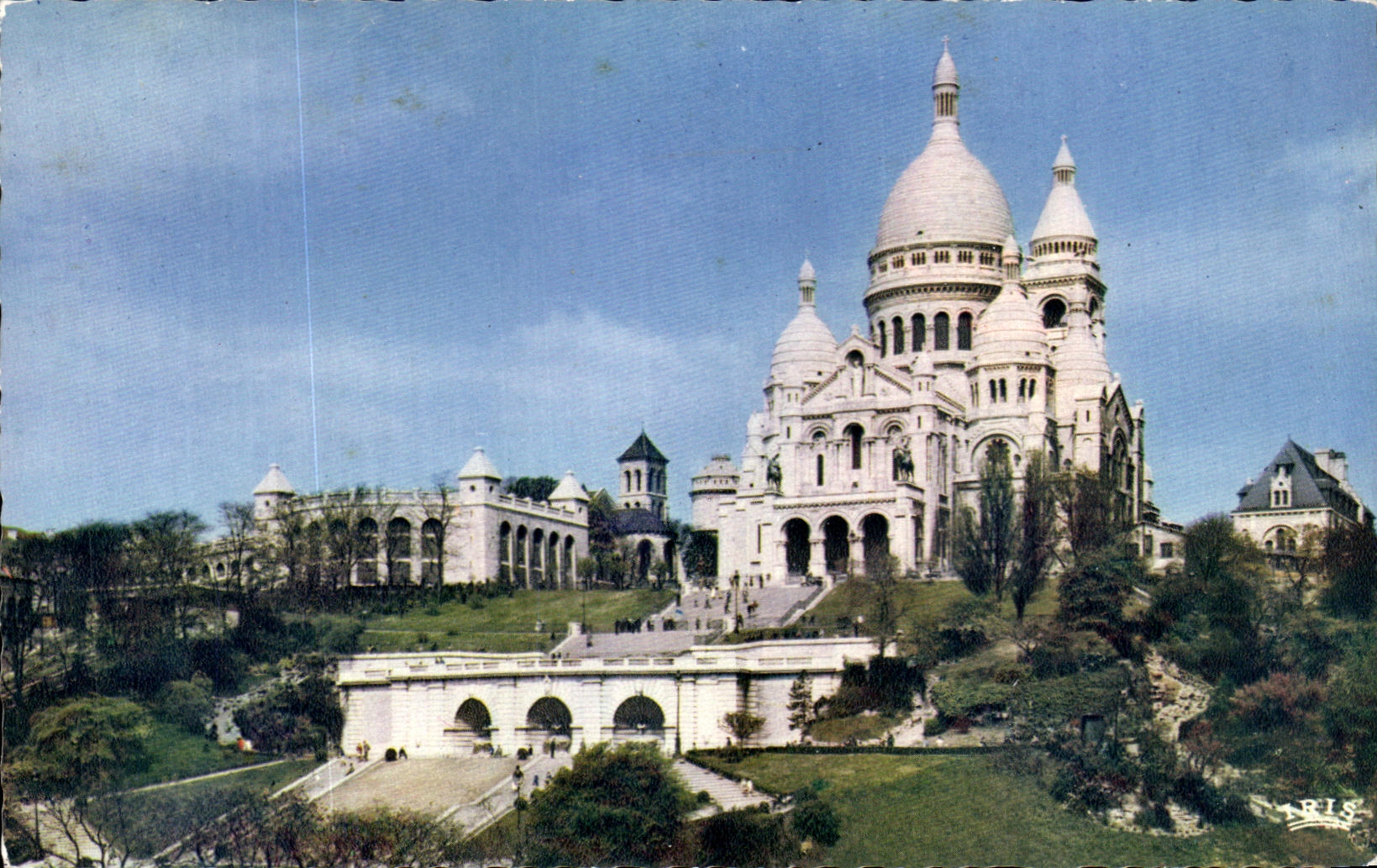 CPSM Paris La Basilique du Sacre Coeurde Montmartre 
