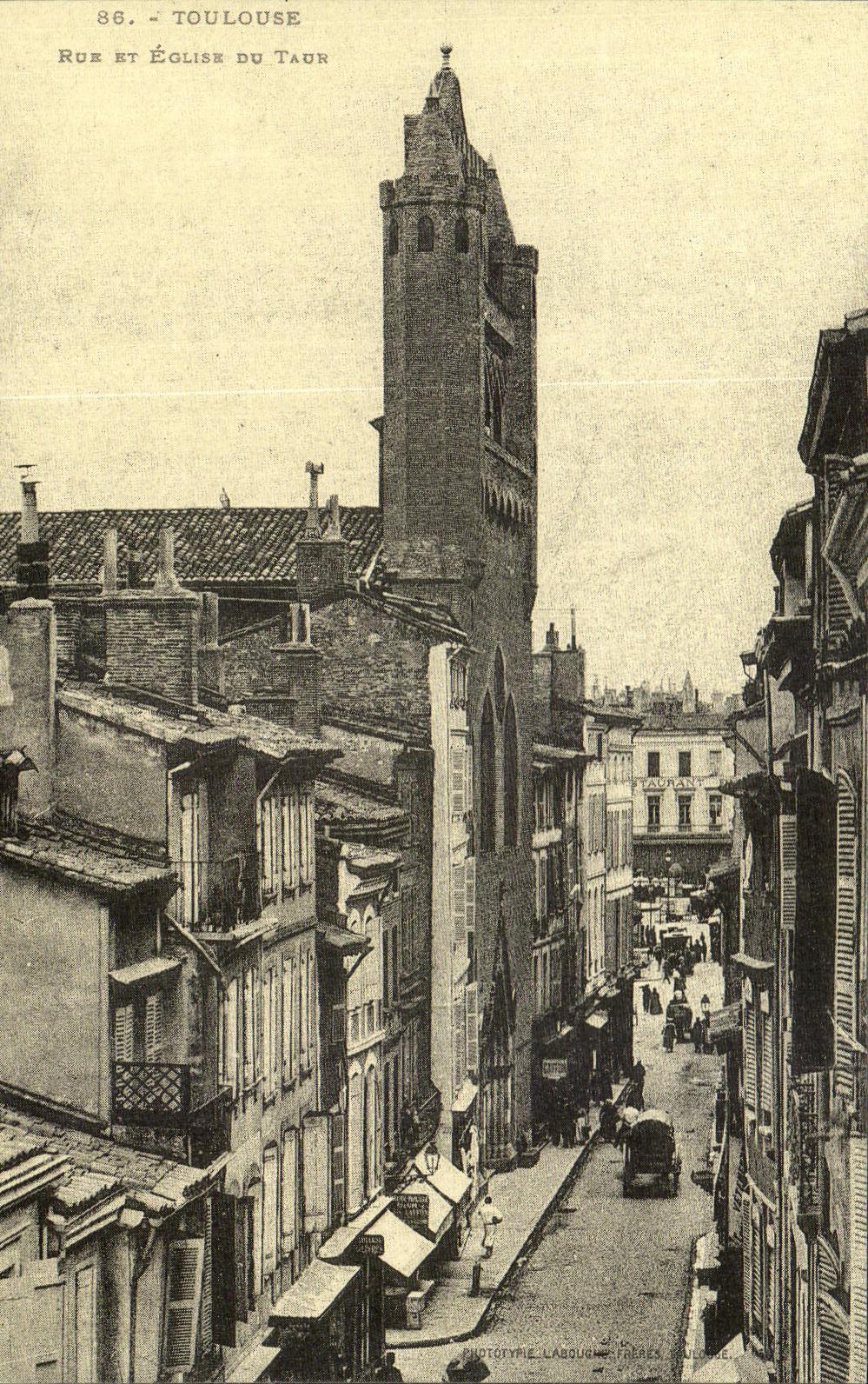 REPRO Toulouse Rue St Eclise Du Taur