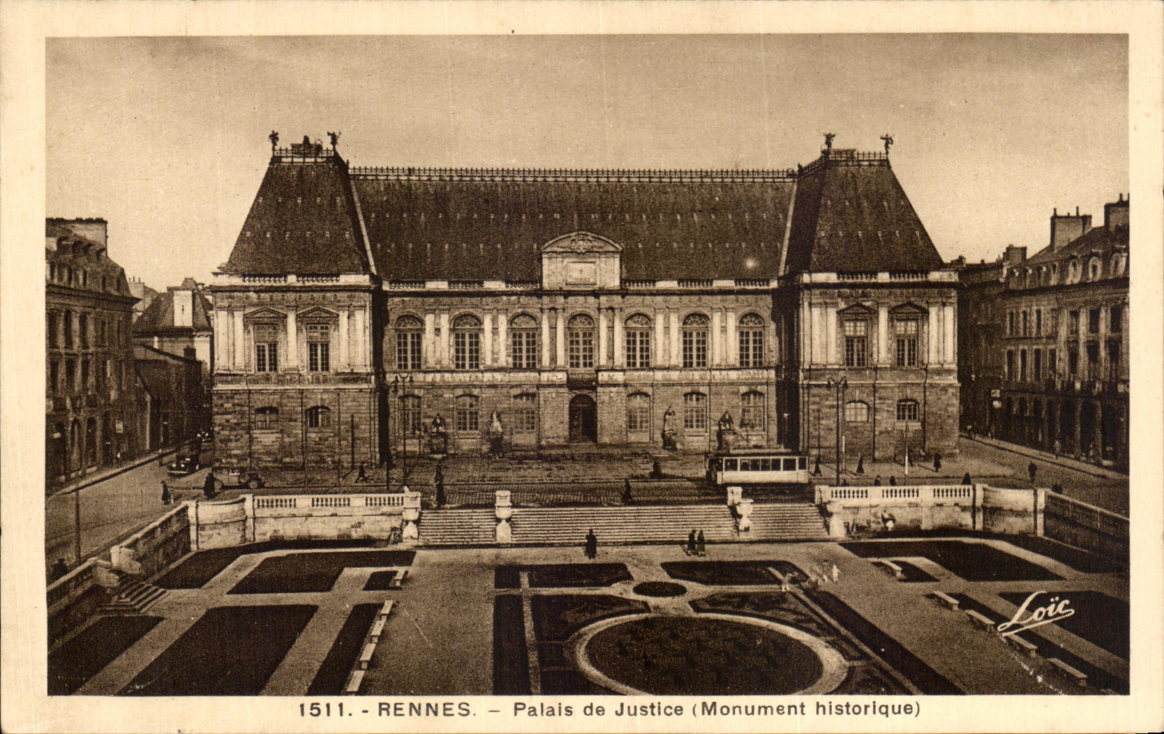 CPA Rennes Palals de Justlce