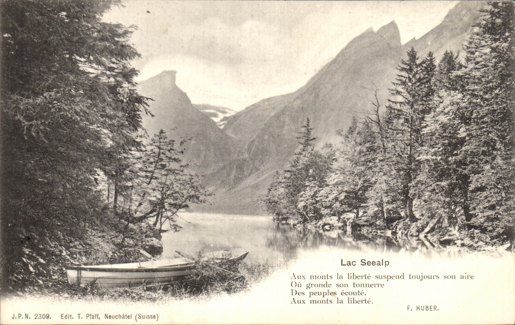 CPA Lac Seealp Suisse
