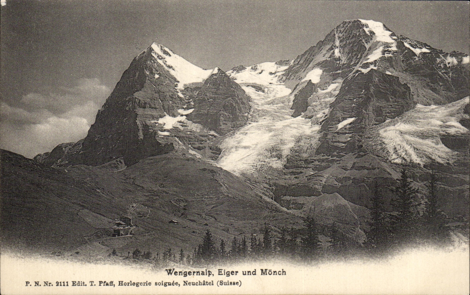 CPA Wengernalp Eiger und Monch Suisse