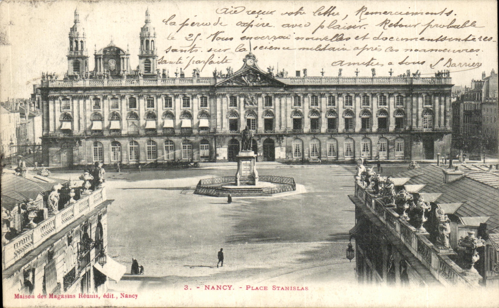 CPA Nancy Plage Stanislas