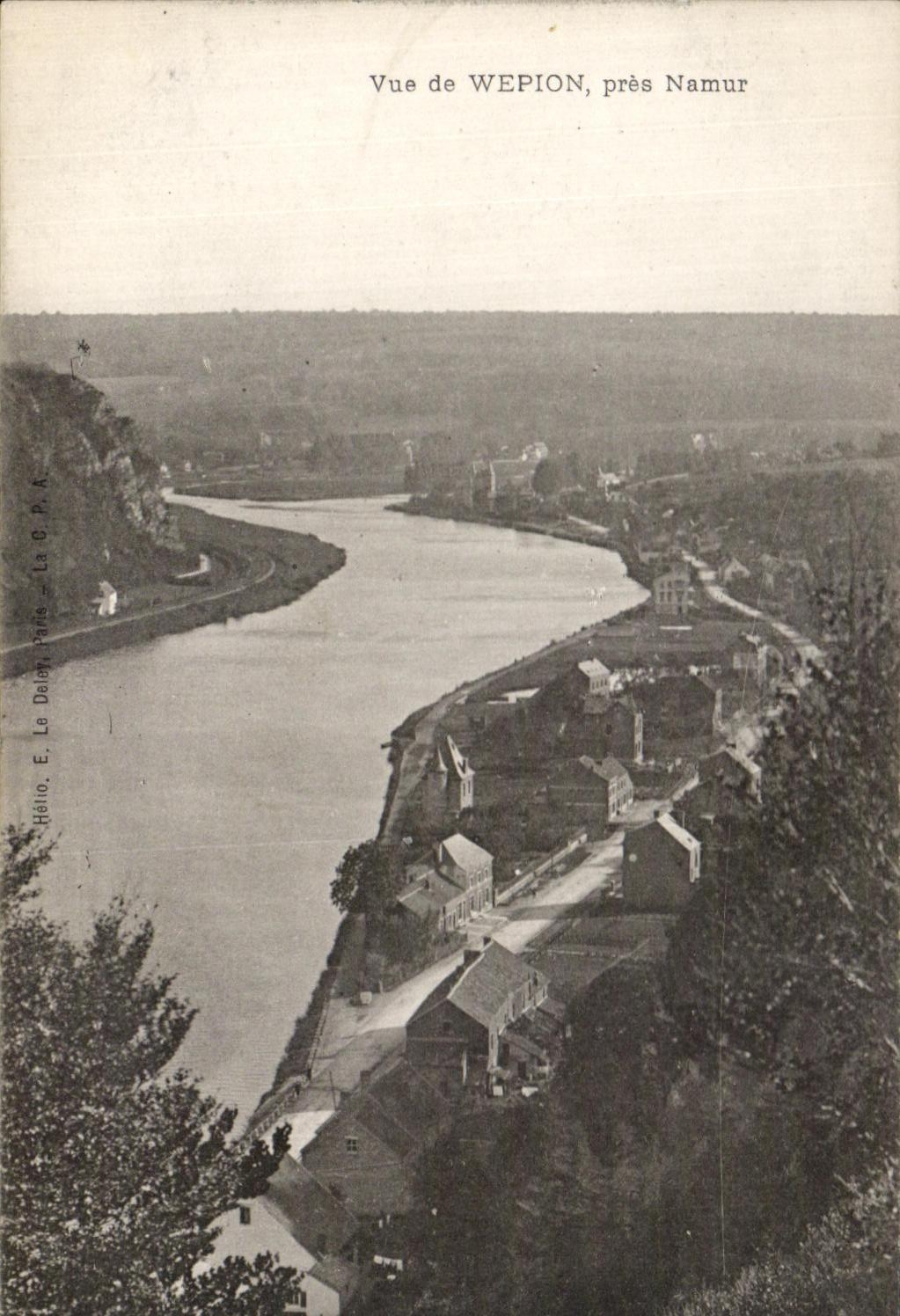 CPA Vue de Wepion pres Namur