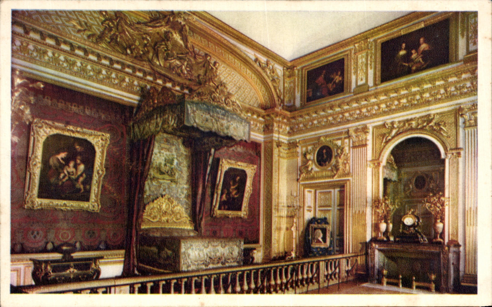 CPA Chateau de Versailles La Chambre du Roi