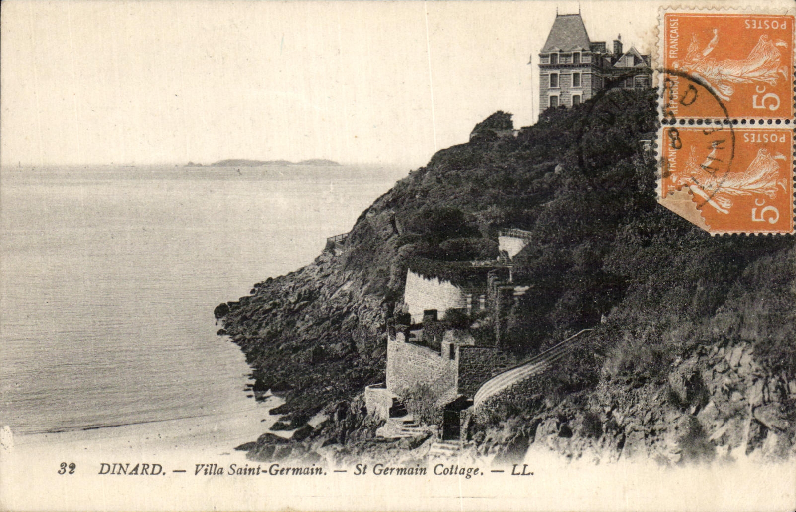 CPA Dinard Villa Saint Germain St Germain Cottage