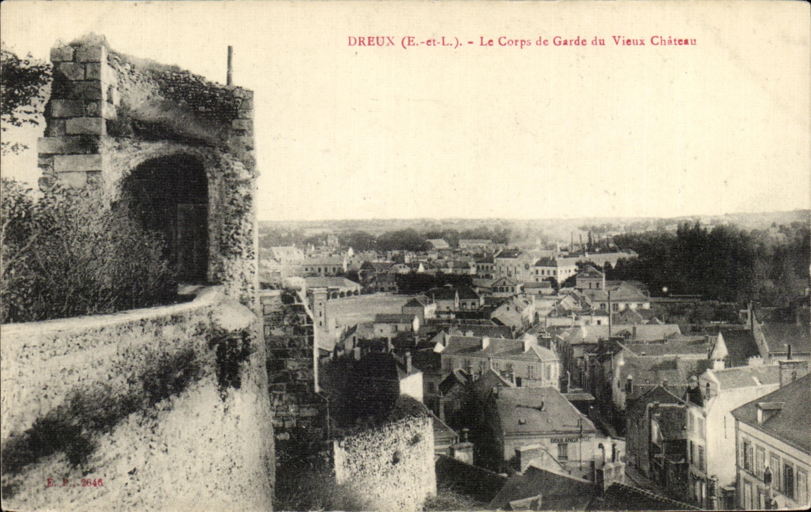 CPA Dreux Le Corps de Garde du Vieux Chateau