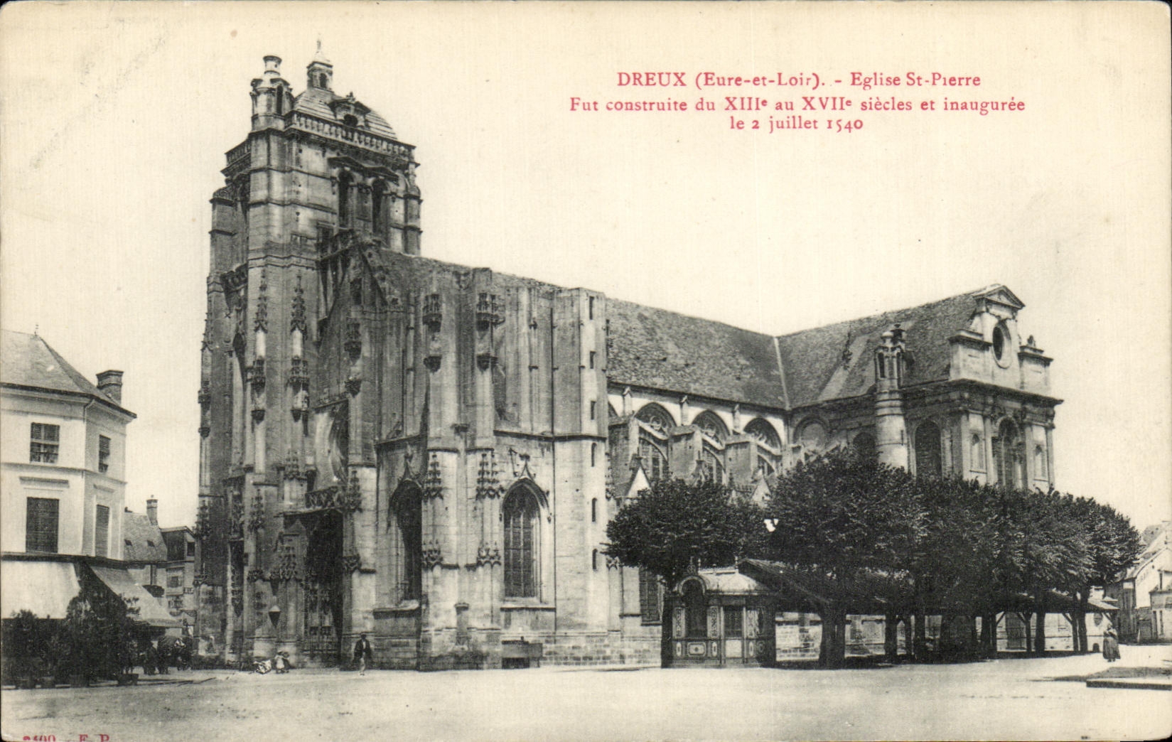 CPA Dreux Eglise St Pierre Eut Construite du le Siecles