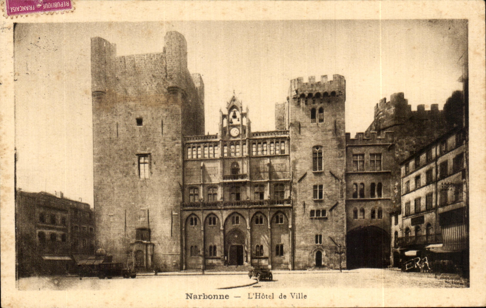 CPA Narbonne L Hotel de Ville